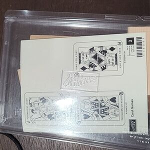 Stampin Up stamps Card Games